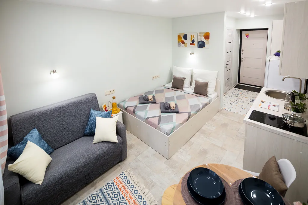 Квартира Квартира Уютная студия — Иркутск