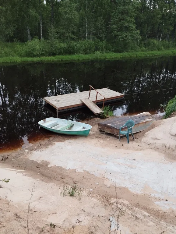 Коттедж Уютный домик на берегу реки — Лодейное Поле
