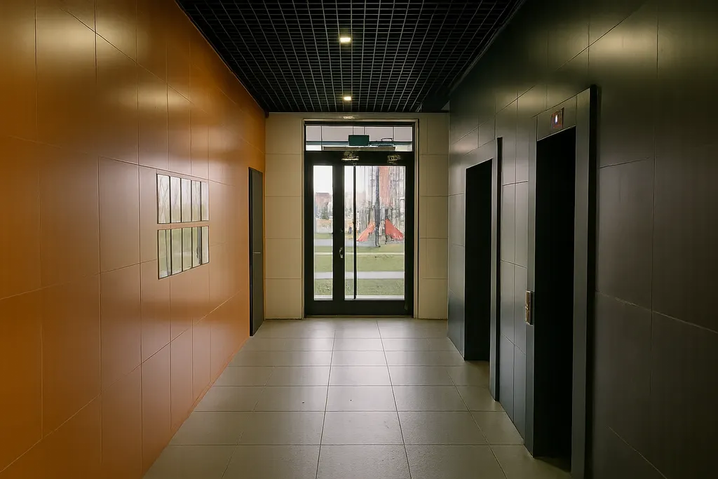 Апартаменты с красивым видом на сквер