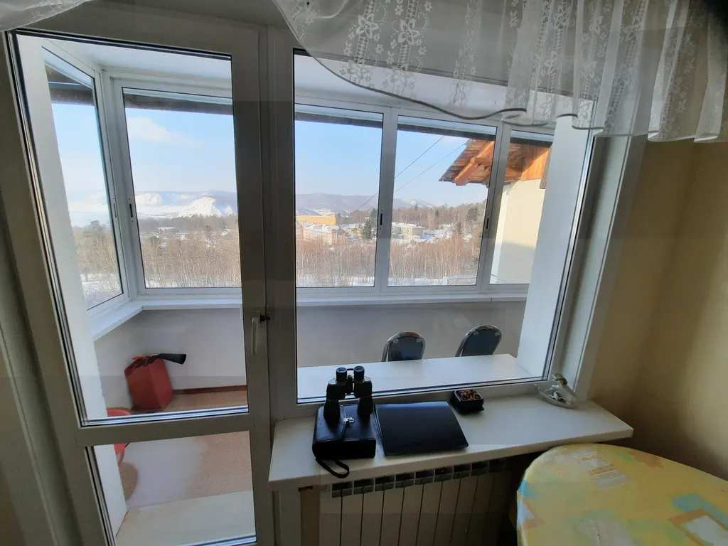 Панорамное место над Байкалом