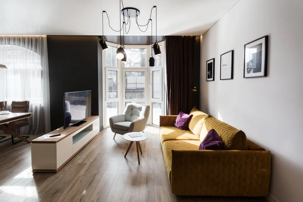 Старый город с террасой - современный комфорт и изысканный дизайн