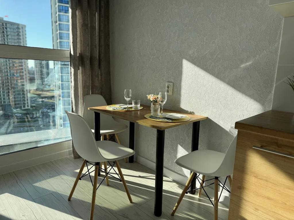 Квартира Квартира студия Glasgow с видом на город, с самозаселением — Минск