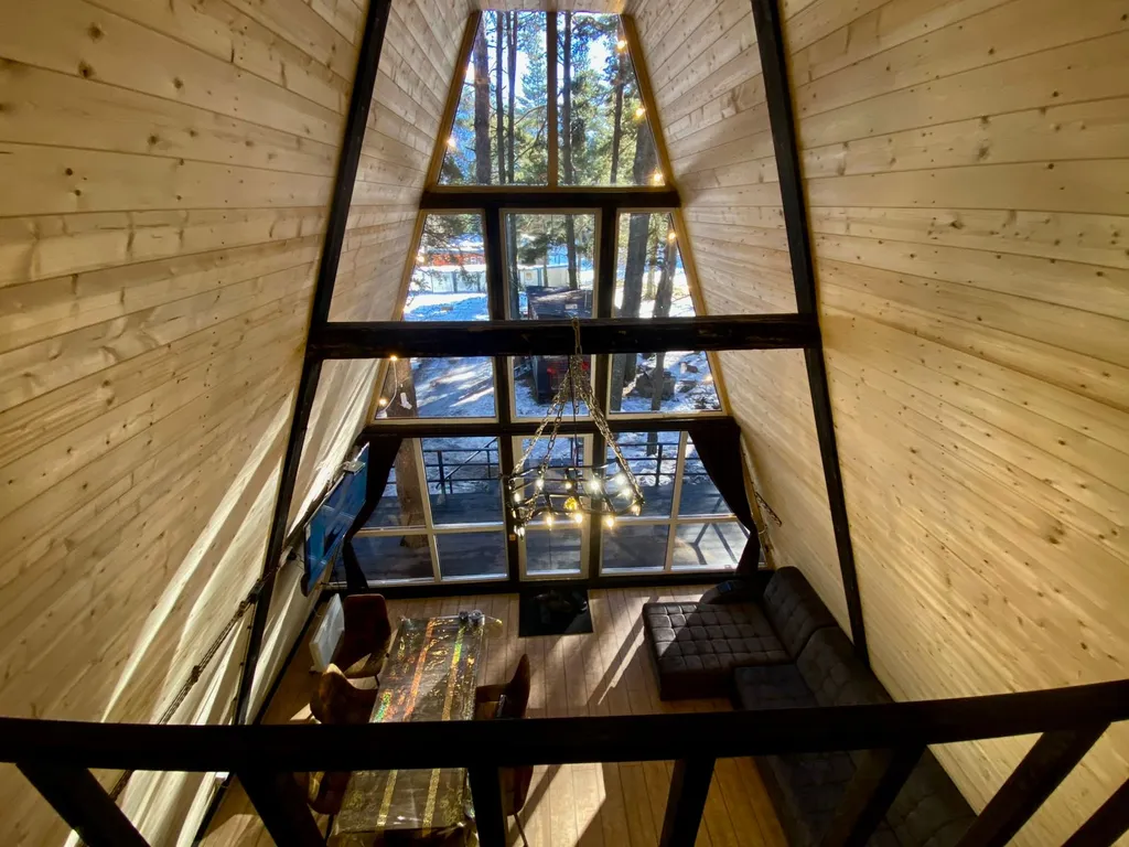 Коттедж Коттедж A-frame №2 в лесу — Архыз