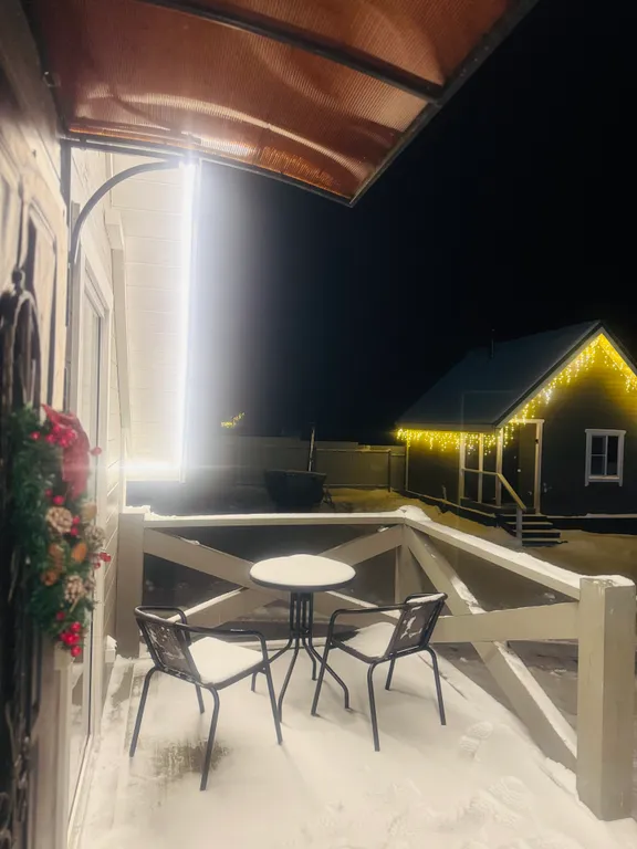 Гостевой дом с камином и террасой