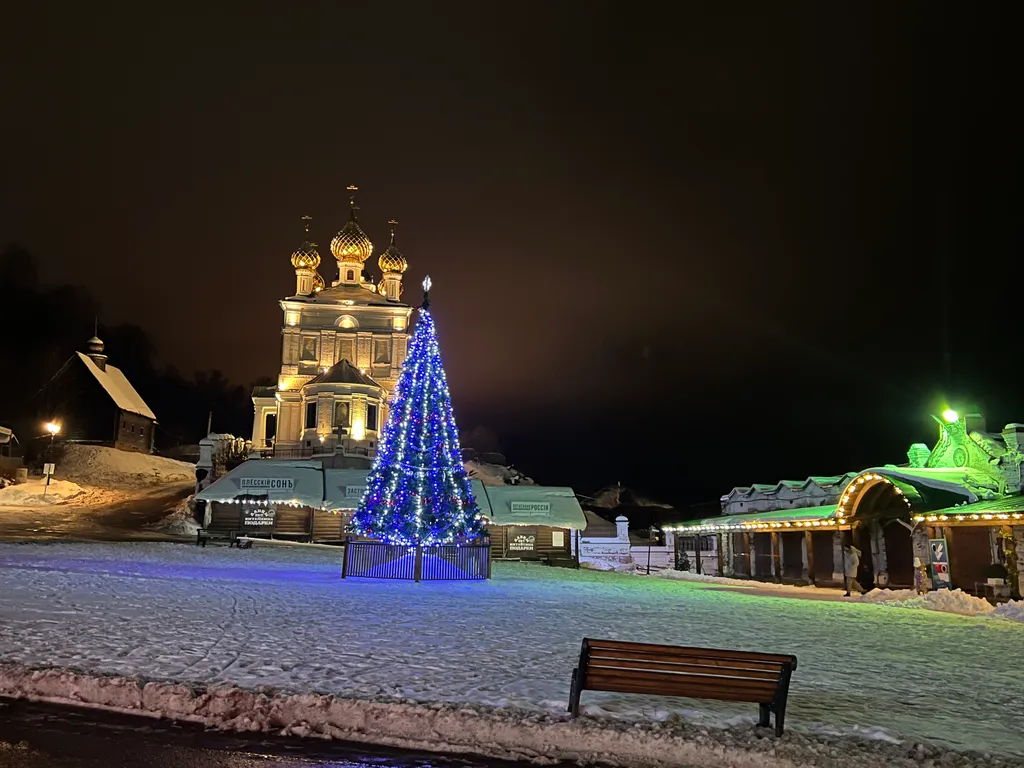 Апартаменты “Обитель Плёсъ” в стиле русской избы