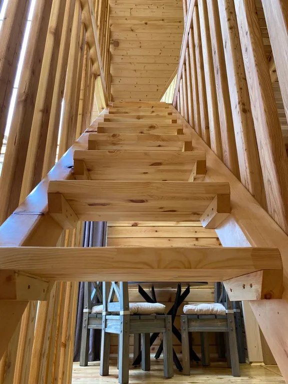 Кедровый коттедж в живописном месте Чемала