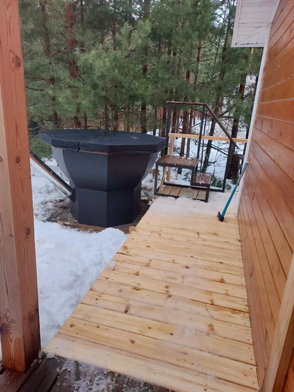 Коттедж с банным чаном и сауной