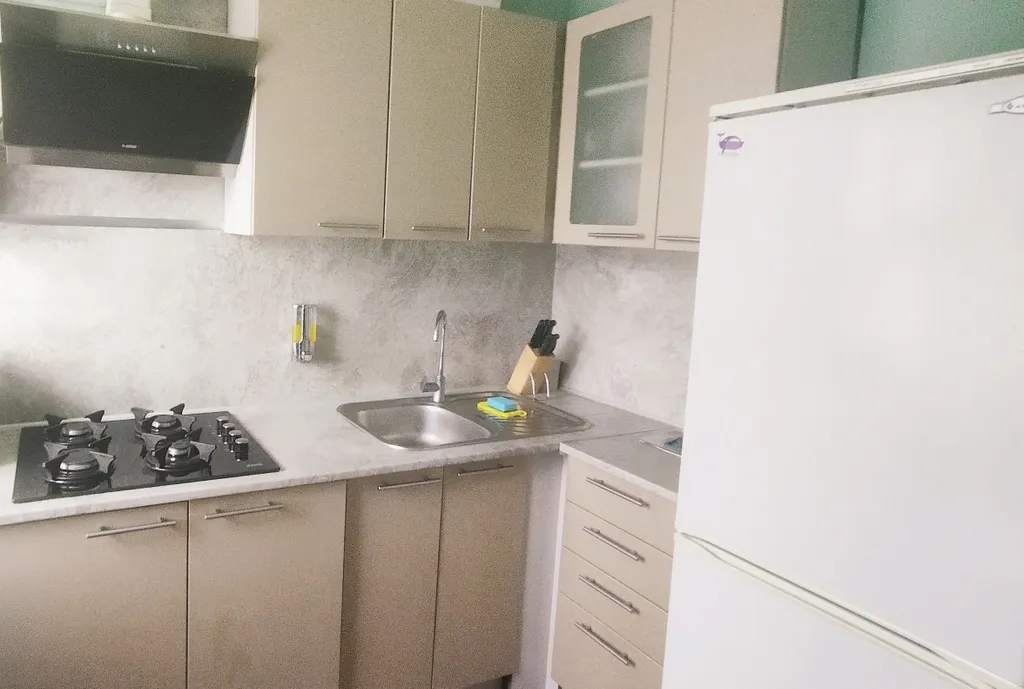 Большая квартира с новым ремонтом и собственной парковкой