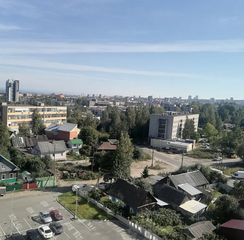 Квартира с видом на город