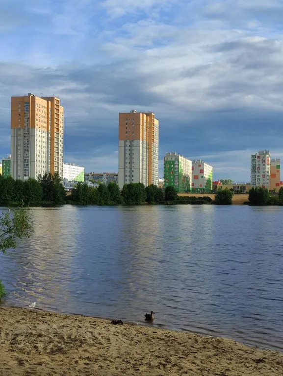 Квартира Квартира Утро начинается с красивого вида — Нижний Новгород