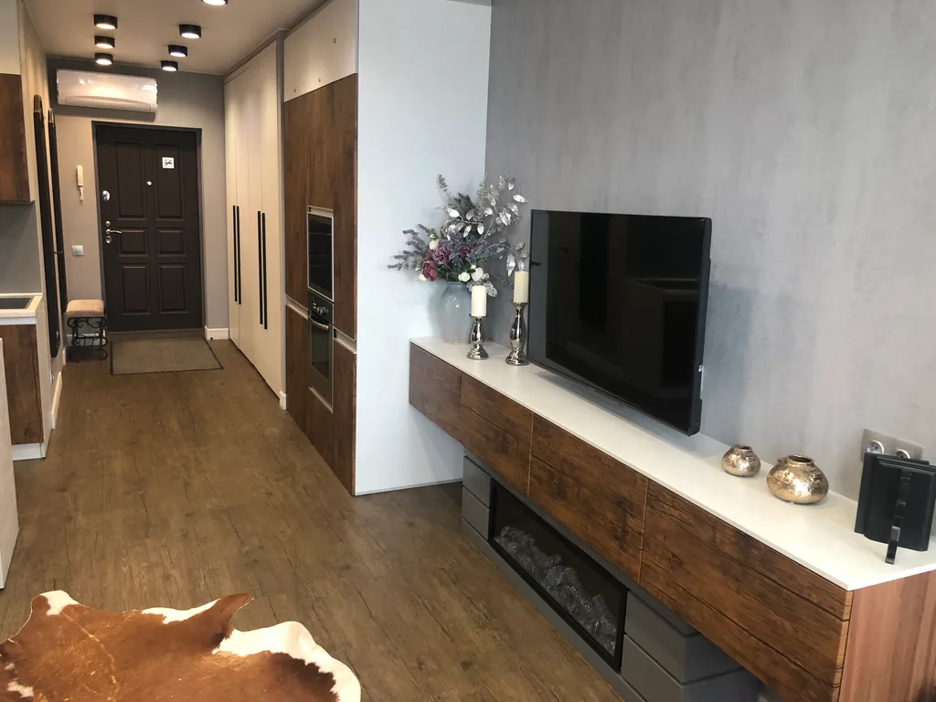 Апартамент премиум класса, вариант с камином