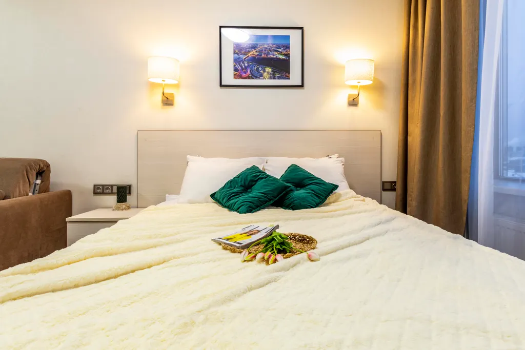 Уютный апартамент с видом на город