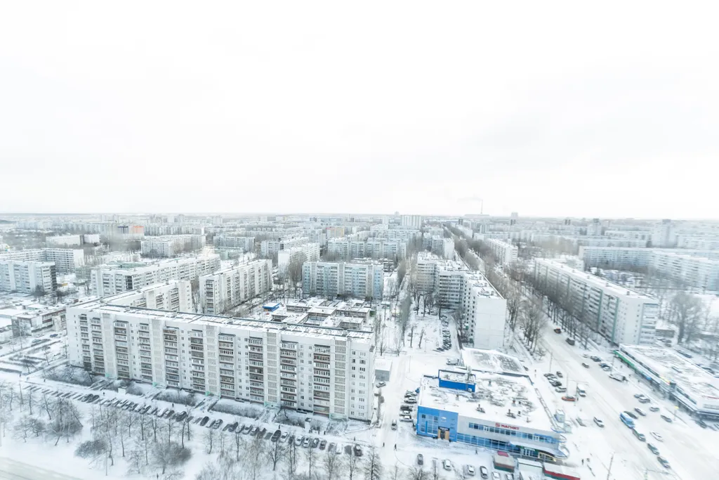 Атмосфера шале | панорама города и рассветы из окна на 24-м этаже