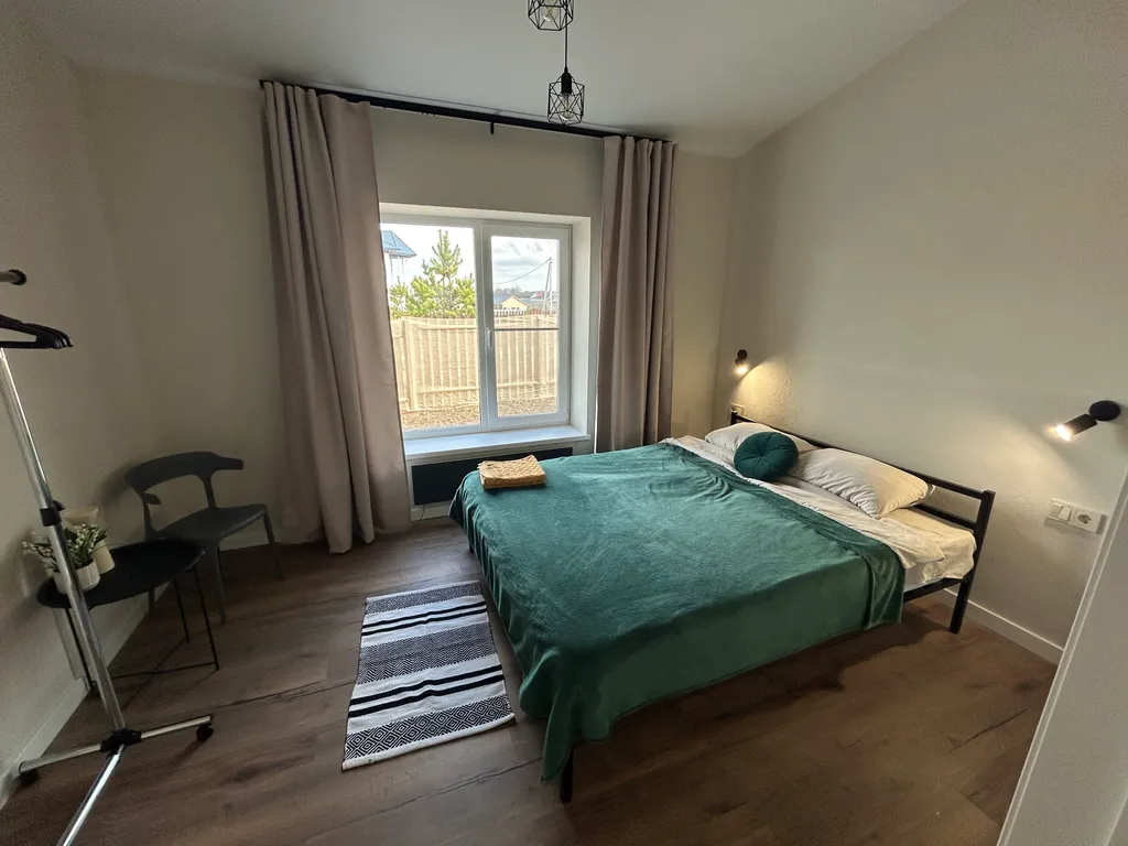 Эко-дом у озера с чаном, сауной и бильярдом