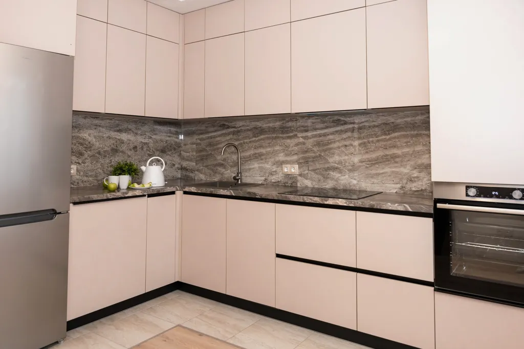 Нежная квартира с дизайнерским ремонтои