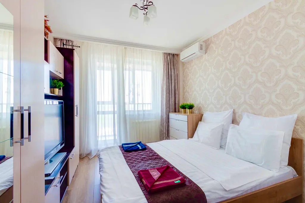 Квартира Уютная студия с большой лоджией в доме бизнес-класса — аренда посуточно в Химки