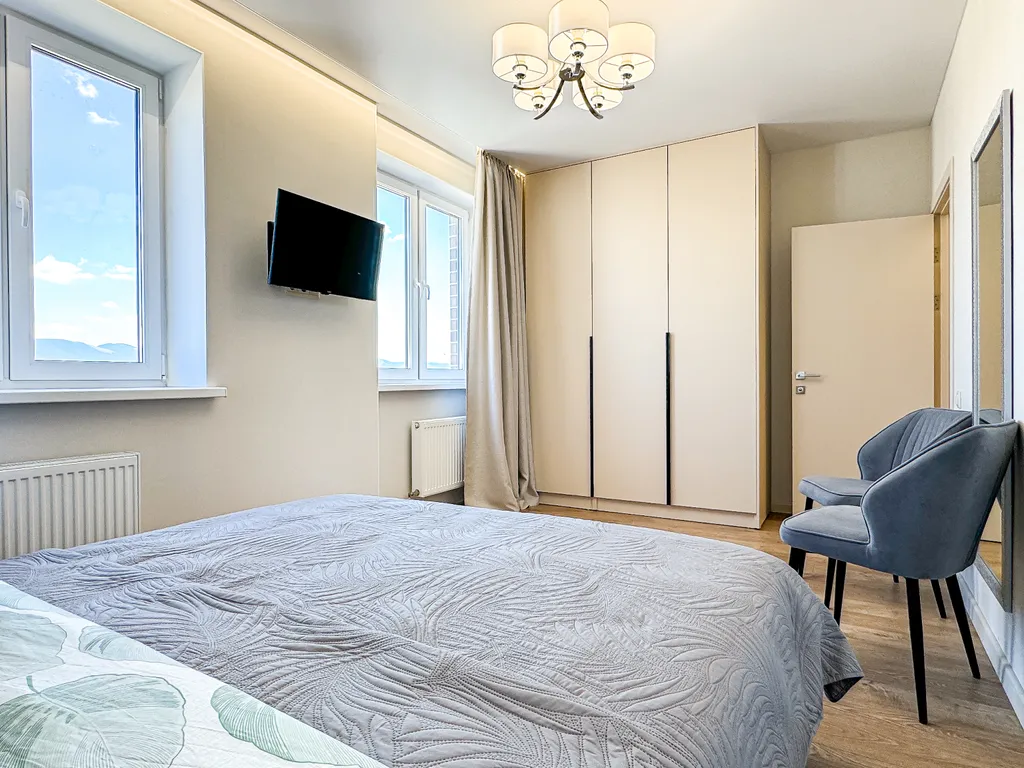 Шикарная квартира с видом на море и горы