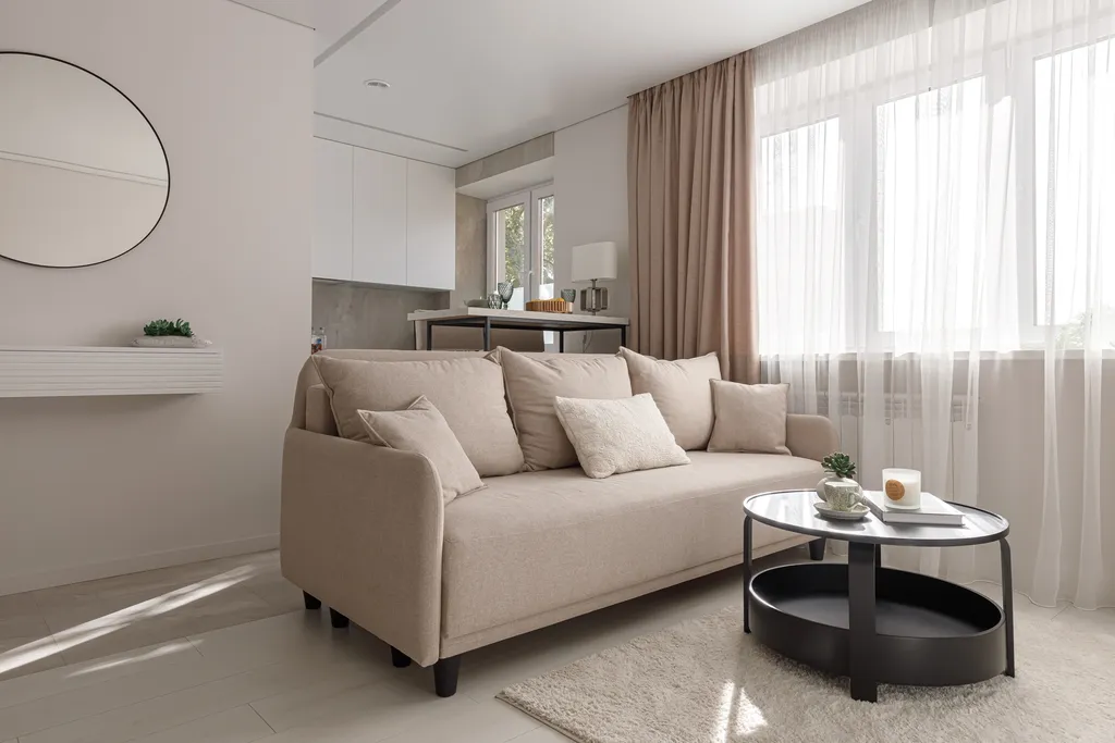 Светлая студия возле основных достопримечательностей