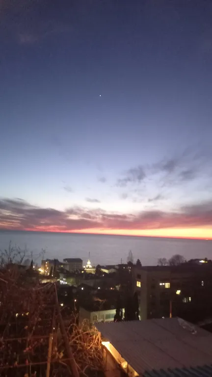 Квартира Комната с прямым видом на море — Гагра