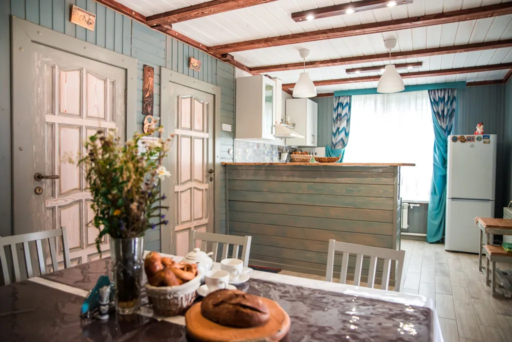 Гостевой дом с видом на сад и горы