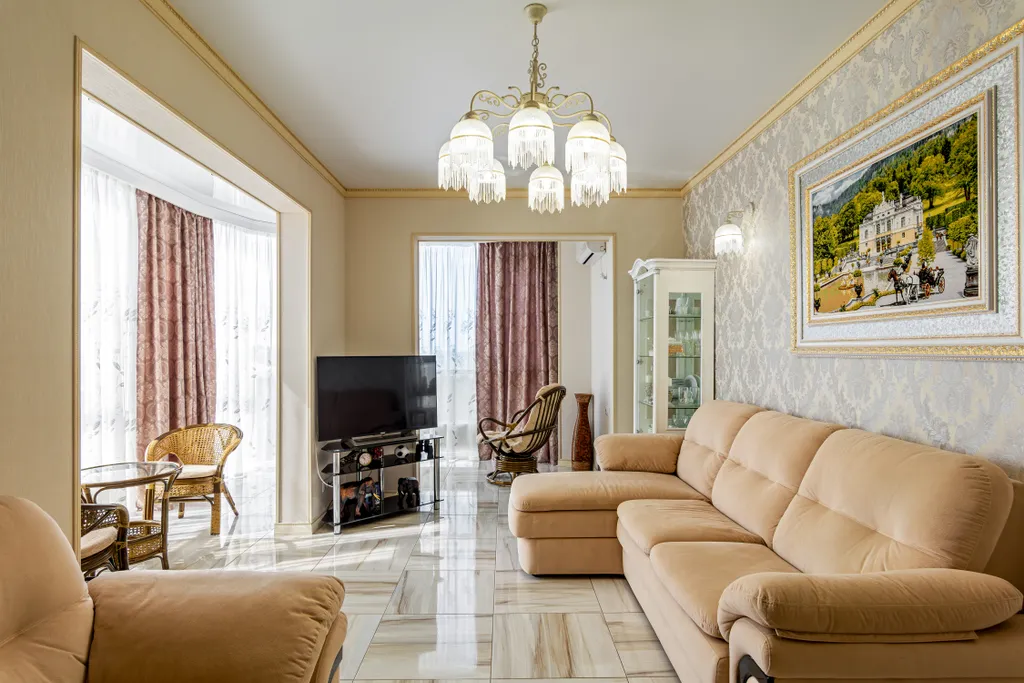 Видовая, аристократичная однушка в ЖК Панорама