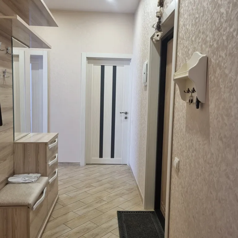 Просторная квартира с открытым балконом в новом ЖК Гоголь