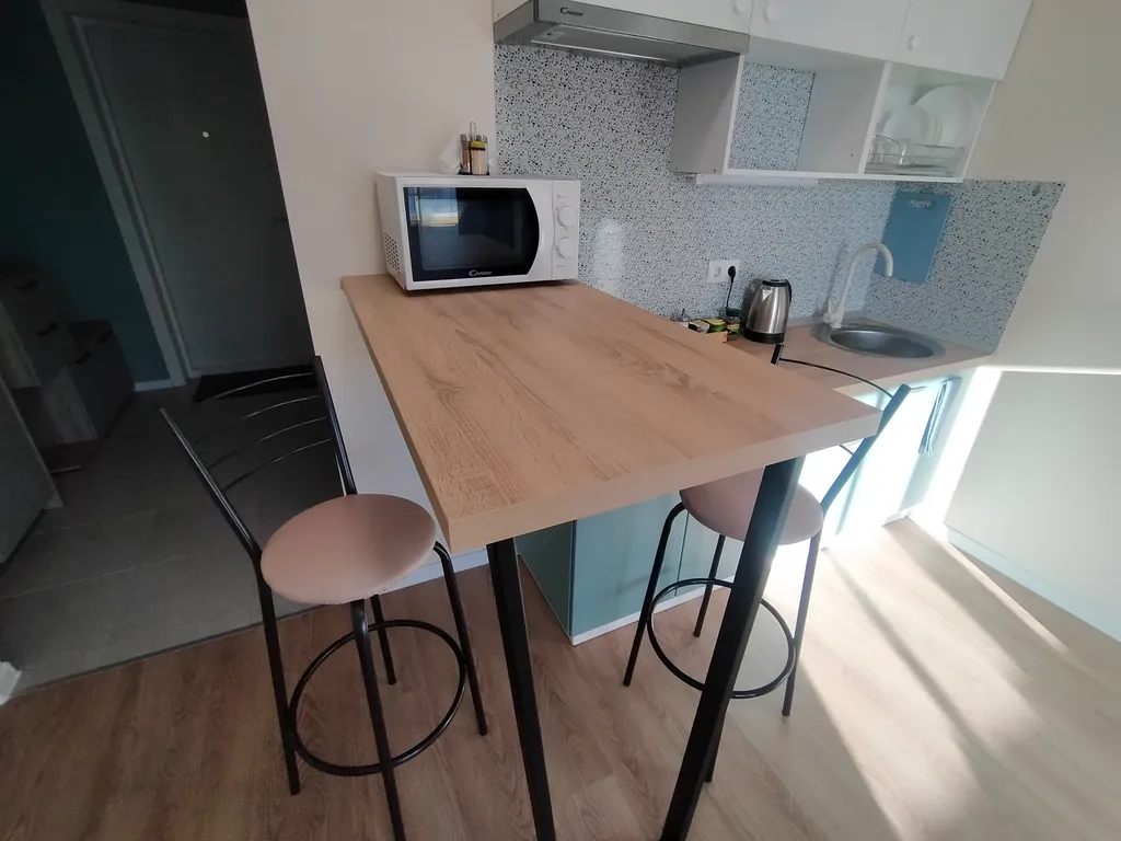 Квартира-студия с красивым видом