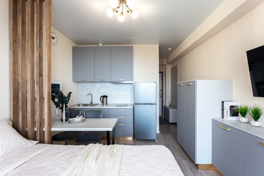 Уютная студия с видом на море Каравелла 221