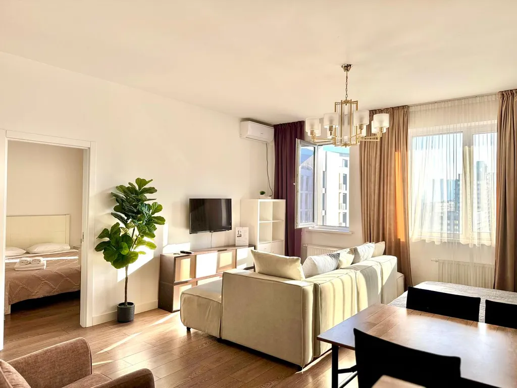 Квартира Open line terra, 2 комнаты с видом на горы — Алматы