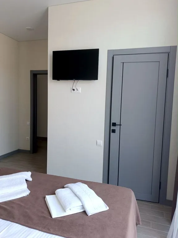 Двухместный номер с балконом с видом на фасад