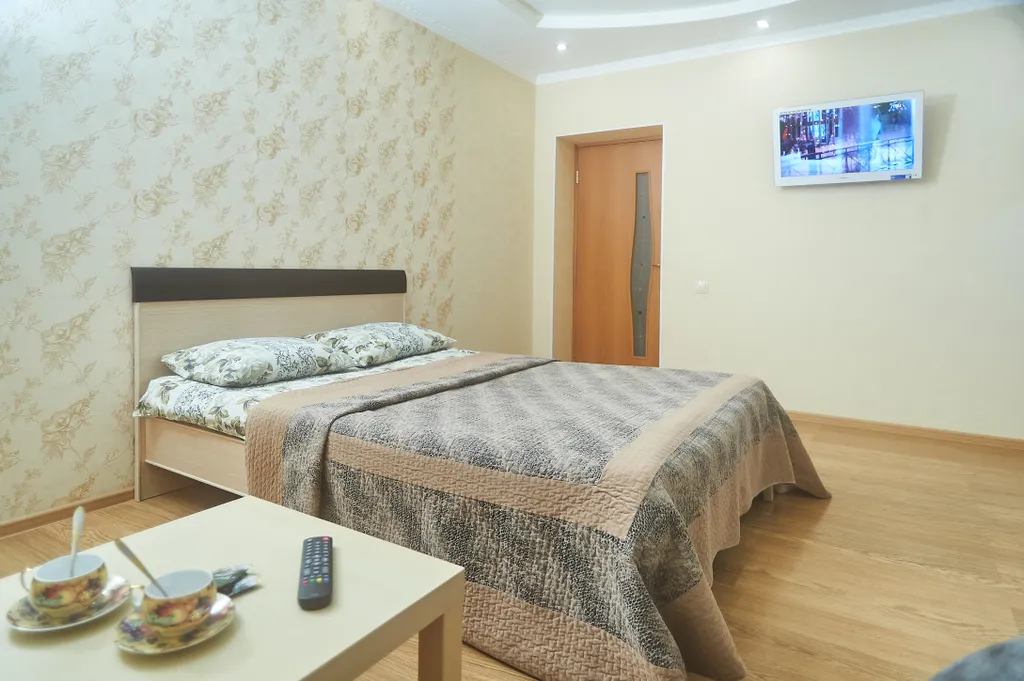 Двухкомнатная квартира с изолированными комнатами в центре города