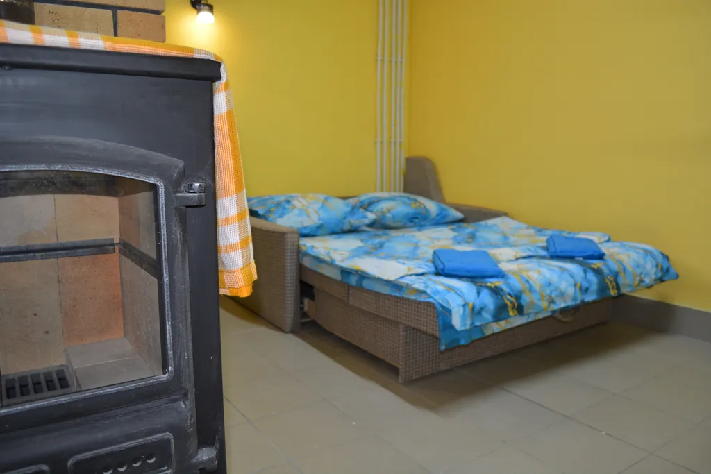 Квартира Апартаменты с панорамным окном, камином, ванной — Луховицы