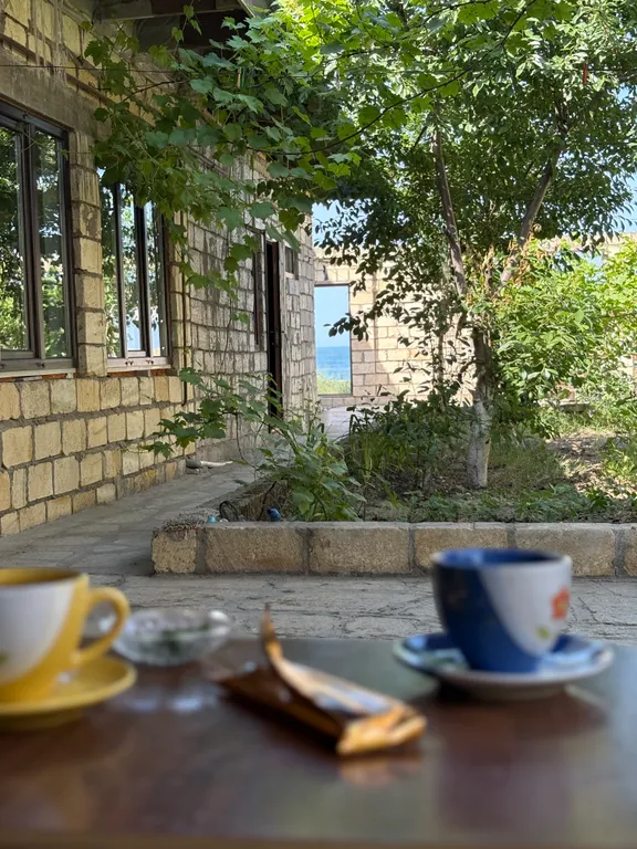 Дача на первой береговой линии моря