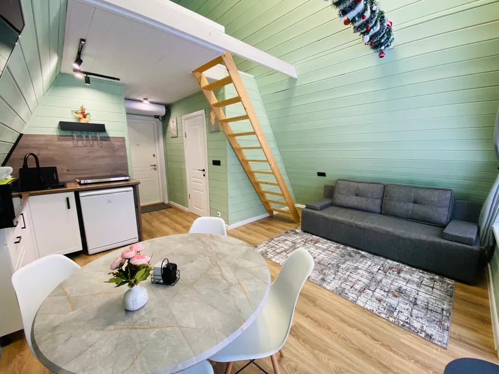 Уютный домик и баня