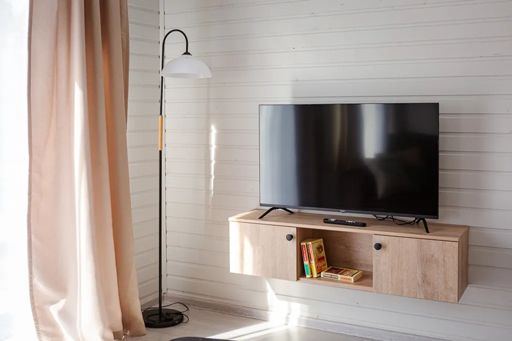 Озёрный дом с видом на живописный пруд