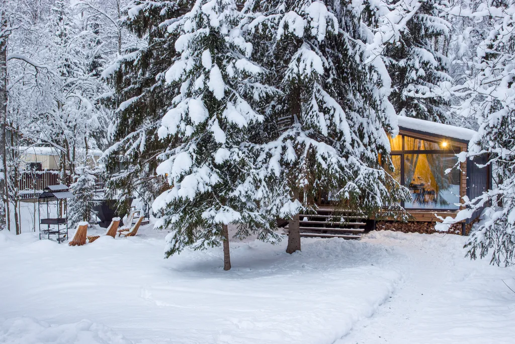 Новый уютный дом с русской баней и сибирским банным чаном