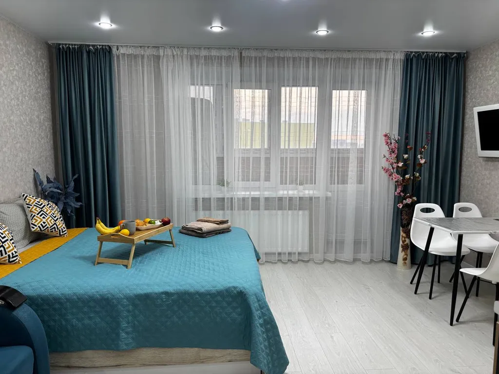 Уютная-студия в новом районе рядом с МНТК