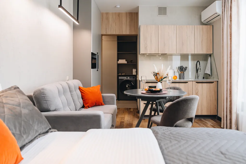 Квартира Квартира-студия до 4-х гостей в центре Шерегеша — Шерегеш