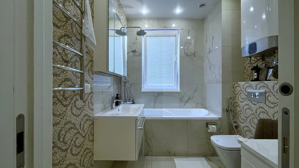 Квартира Апартаменты Grand-Marina Premier с балконом и видом на пальмовую аллею — Сочи