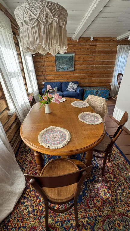 Брeвeнчатaя cтолeтняя изба