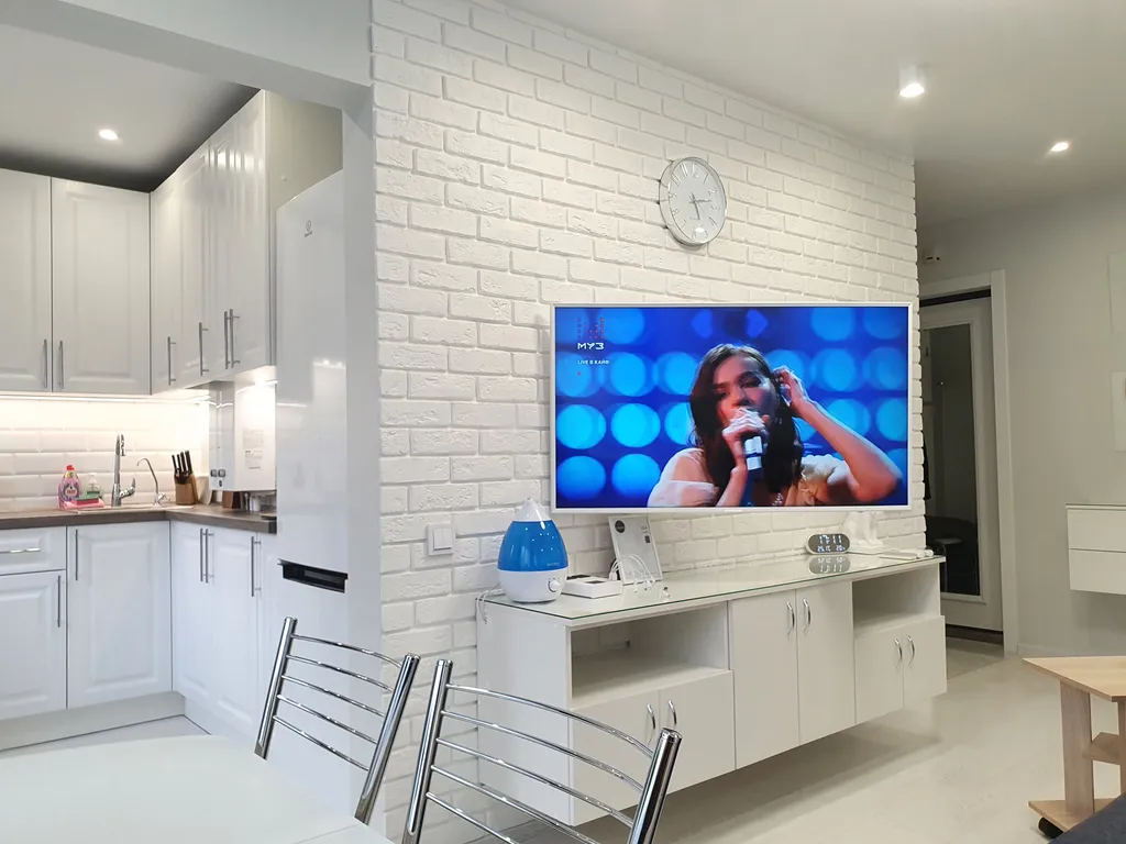 В центре - чистая и светлая