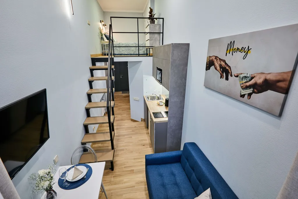 Квартира 2х-уровневая, потолки 4,5м - Топ-локация для туристов — аренда посуточно в Санкт-Петербург