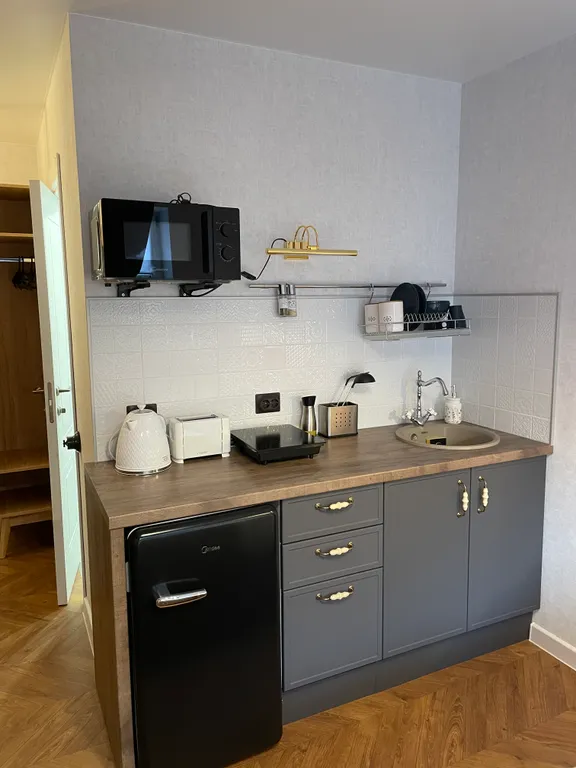 Квартира Квартира Уютная студия в ретро стиле — Колпино