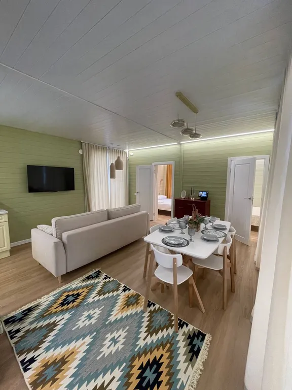 Домик Италия с террасой - большой дом с 3 спальнями