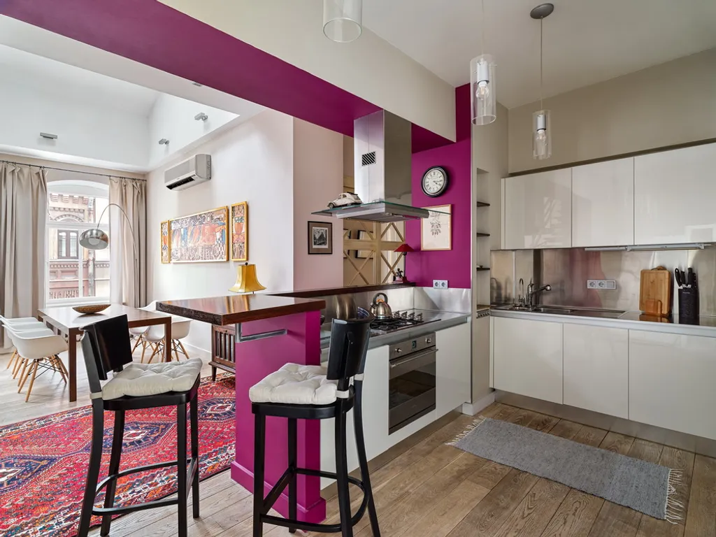 Двухуровневые апартаменты Palazzo с высокими потолками