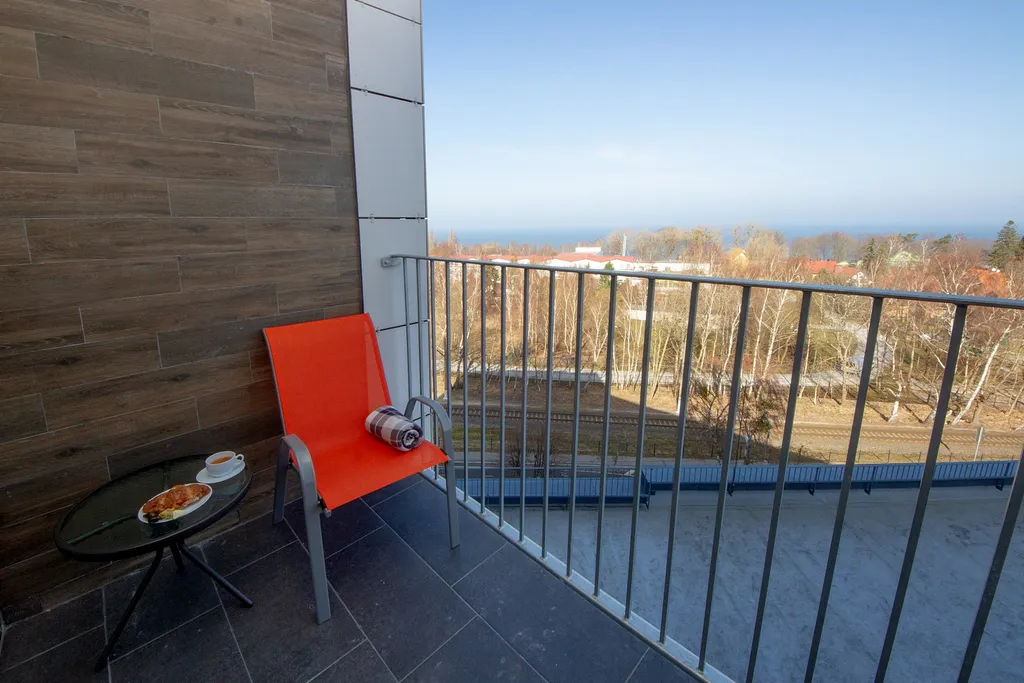 Апартаменты 4Кайф Kristall Studio с видом на море