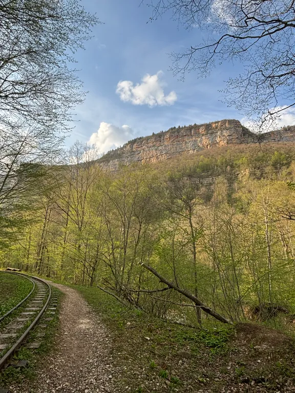 Дом афрейм с видом на горы и пруд