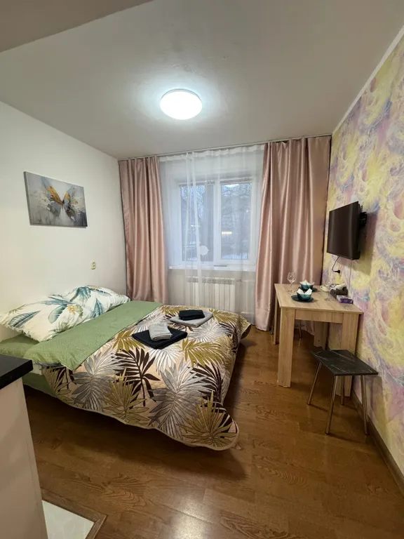 Квартира студия, 18 м², 1 кровать