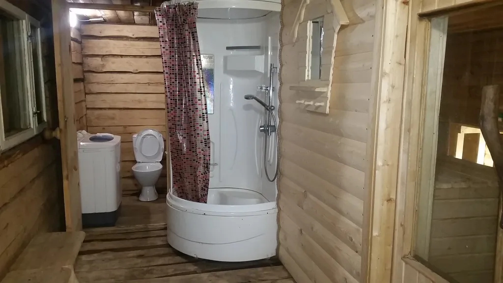 Новый год с русской баней на дровах