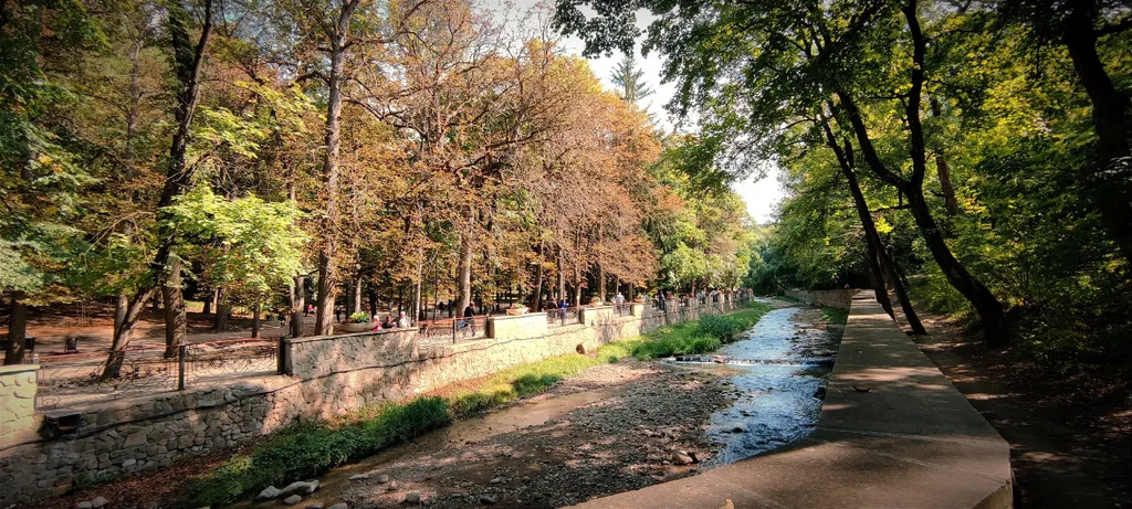 Уютная комната около курортного парка